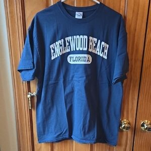 Gildan Navy Blue Cotton T-Shirt